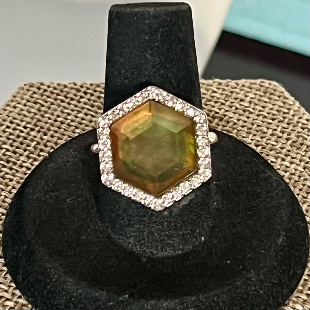 Chloe + Isabel Meridian Hexagon Ring